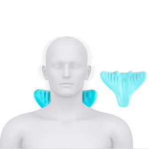 Alivio del dolor Nube Joroba Hombro Relajante <span class=keywords><strong>Corrector</strong></span> de postura Cuello Tracción Almohada Cuello cervical Camilla - Product Image 3