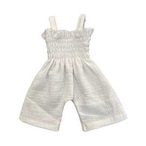 <span class=keywords><strong>Miniland</strong></span> Dolls Smocked Jumpsuits Vêtements d'été en mousseline solide pour poupée - Product Image 3