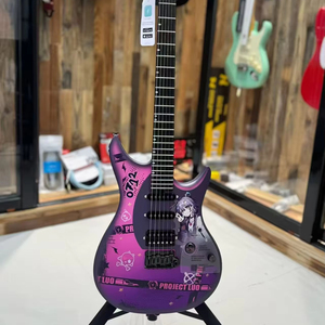 Guitarra Eléctrica Inteligente <span class=keywords><strong>Enya</strong></span> Inspire, Colaboración con Luo Tianyi, Fibra de Carbono, para Principiantes, 6 Cuerdas, Single Double Shake - Product Image 1
