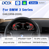 Pour BMW Série 3 E46 M3 1998-2006, tableau de bord LCD numérique, combiné d'instruments, compteur de vitesse multifonctionnel