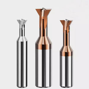 Fresa a Coda di Rondine in Carburo Solido a 4 Taglienti, Angoli 30 45 60 75 Gradi, Accessori per Macchine Utensili - Product Image 1