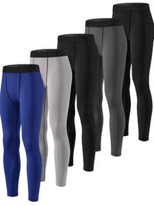 Leggings de compression pour homme, coupe slim, nouvelle conception personnalisée, haute qualité, pour la course à pied. - Product Image 1