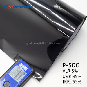 فيلم تظليل للسيارات مقاس 1.52*30 متر، طبقتان مضادتان للخدش، فيلم مصبوغ للتحكم في الطاقة الشمسية - Product Image 5