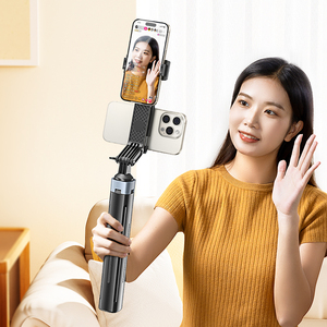 OULAIKE Y21/S Adjustable 180cm Selfie Stick with Remote Lightweight Portable <strong>Tripod</strong> Compatible for iPhone &amp; Android - Product Image 5