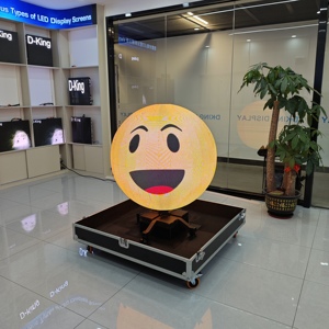 Panel LED Esférico P2.5 de 1m, Precio de Fábrica, Personalizable, Alto Brillo, Pantalla Publicitaria de Marca - Product Image 3