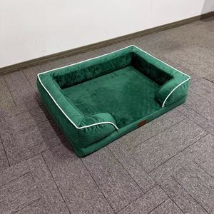 Camas para mascotas de terciopelo de felpa más cómodas, cama ortopédica para perros a prueba de masticación rectangular en diferentes tamaños - Product Image 5