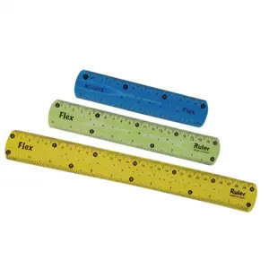 15 cm 20 cm 30 cm 12 Zoll PVC Flexibles bruchs ic heres Lineal Student Safety Straight Scale Lineale