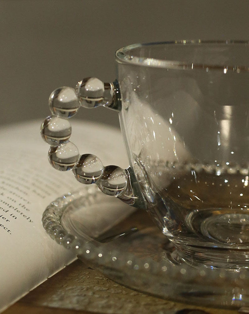 Brilant Basic, tazza da caffè con piattino, moderna tazza da cappuccino