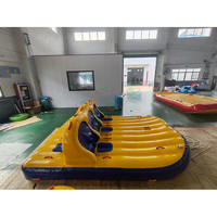 Bateau gonflable de sport nautique tractable, type banane, pour sports aquatiques, modèle Flying Fish