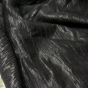 Clair de lune froissé <span class=keywords><strong>Satin</strong></span> froissé tissu <span class=keywords><strong>satin</strong></span>é brillant tissu plissé <span class=keywords><strong>Beige</strong></span> <span class=keywords><strong>Satin</strong></span> pour femme chemise robe Hanfu tissu - Product Image 5