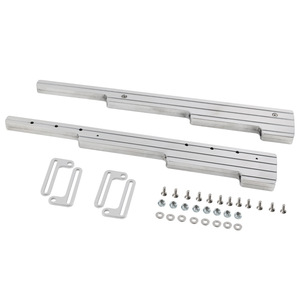 Aluminum Spark <b>Plug</b> Wire Organizer Bracket For Ford Gm Mopar V8 Engines 120mm Length With Mounting Hardware Set - Product Image 1