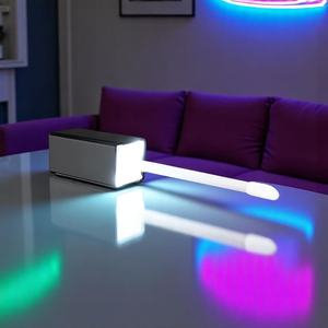 Tube de brillant à lèvres à led avec miroir avec logo personnalisé - Product Image 1