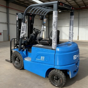 Battery 2.5 Ton 4 Wheels Mini Counterbalance Electric Forklift with Solid Tire Ratchet Electric Forklift - Product Image 3