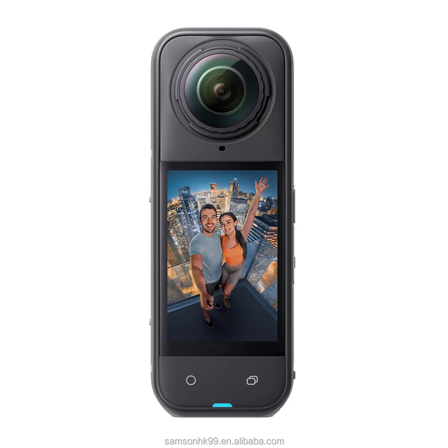 Good Selling X5 Style 360 Action Camera 4K Advanced Low Light Night Vision Stabilized Video IP68 Waterproof CMOS MicroSD 128GB