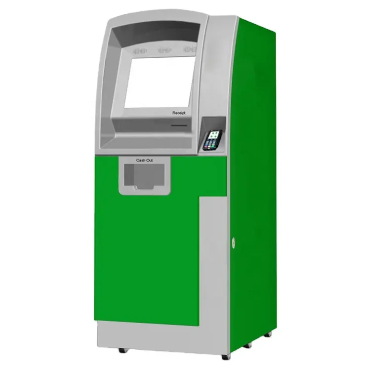 POS 시스템이있는 키오스크 공장 지불 키오스크 은행 ATM 키오스크 노트 디스펜서 현금 입금 기계