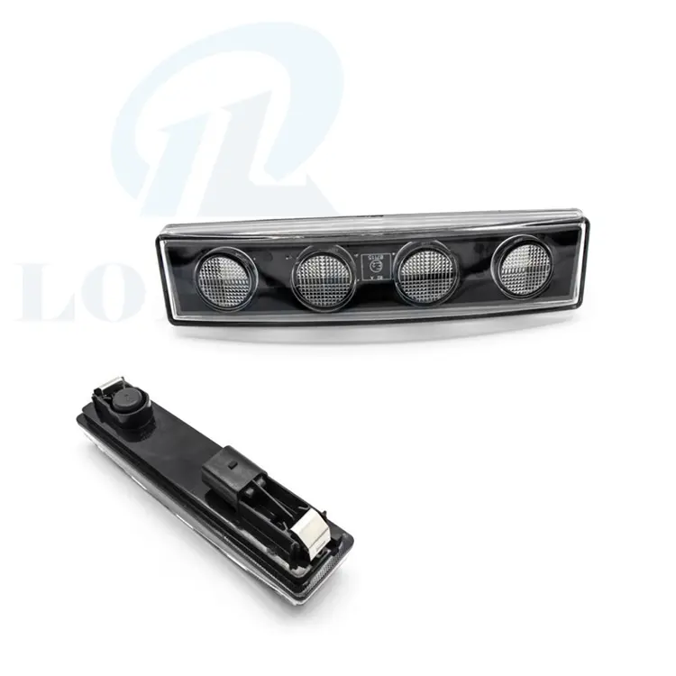 Lampada per rimorchio personalizzata America Truck 24V LED Marker Lamps 6 LED Electroplate Light 4LED Side Light