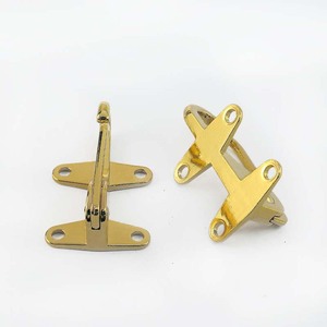 หัวเข็มขัดโลหะรูปเครื่องบิน 50 มม. ทำจากโลหะผสมสังกะสี แบบสองแถว สำหรับตกแต่งเสื้อผ้า - Product Image 1