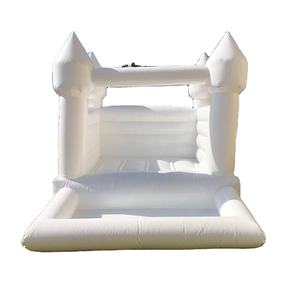 Château gonflable <span class=keywords><strong>de</strong></span> videur <span class=keywords><strong>de</strong></span> maison <span class=keywords><strong>de</strong></span> rebond <span class=keywords><strong>de</strong></span> mariage blanc - Product Image 1