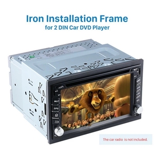 Cadre d'installation radio universel 2 DIN Plaque de montage pour tableau de bord pour lecteur DVD de <span class=keywords><strong>voiture</strong></span> Boîtier de véhicule - Product Image 5