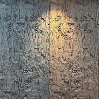 Panneau mural en pierre artificielle PU Shenxian Wood ignifuge et résistant aux UV, adapté à une utilisation intérieure et extérieure, léger et facile à installer.