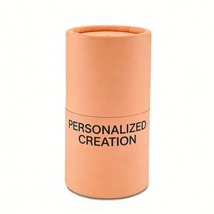 Ready Stock Waterproof Round Paper Tube Packaging <b>Box</b> for <b>Bottle</b> Rigid Paperboard with UV Coating for Product Presentation - Product Image 4