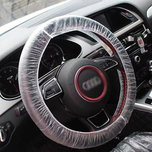 <span class=keywords><strong>Couvre</strong></span>-<span class=keywords><strong>volant</strong></span> universel <span class=keywords><strong>jetable</strong></span> en <span class=keywords><strong>plastique</strong></span> transparent pour <span class=keywords><strong>volant</strong></span> de voiture avec garnitures élastiques - Product Image 4