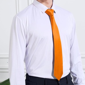 Corbata de Seda Lisa para Hombre, Corbata Clásica de Color Sólido para Uso Diario, Formal, Casual, de Negocios, para Bodas y Fiestas - Product Image 2