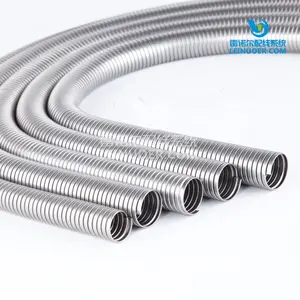 304 stainless steel flexible conduit for electrical cable protection