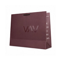 Sacs cadeaux en papier personnalisés avec votre propre logo imprimé, sacs de shopping de luxe de marque avec logos pour les petites entreprises