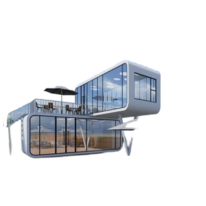 Casa Contenedor Prefabricada de Acero de Lujo a Precio Accesible, 20 pies/40 pies, Aislada, para Uso Hotelero, Ecológica - Product Image 2