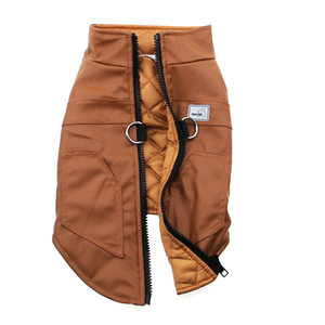 Veste en cuir PU <span class=keywords><strong>pour</strong></span> chien <span class=keywords><strong>imperméable</strong></span> été Style classique tenue chaude <span class=keywords><strong>pour</strong></span> animaux de compagnie <span class=keywords><strong>pour</strong></span> <span class=keywords><strong>Yorkshire</strong></span> Terrier Chihuahua chiot vêtements - Product Image 5