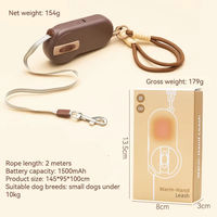 Vente en gros - Laisse rétractable multifonction pour chien, chauffe-mains et batterie externe rechargeable 1500 mAh