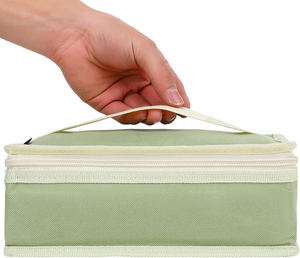 Boîte à lunch isotherme personnalisée sac souple portable mini glacière <span class=keywords><strong>kit</strong></span> fourre-tout thermique avec poignée pour le travail et l'école - Product Image 6