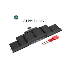 Meilleure vente A1494 pour module de <span class=keywords><strong>batterie</strong></span> <span class=keywords><strong>Macbook</strong></span> conserver 15 pouces A1398 <span class=keywords><strong>batterie</strong></span> A1494 2013 plus tard <span class=keywords><strong>2014</strong></span> (11.4V-102.37WH 8980MAH) - Product Image 1