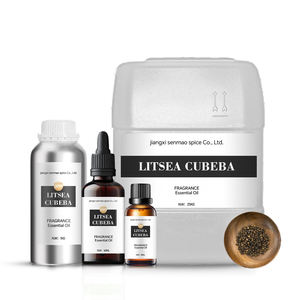 May Chang Oil Huile essentielle de litsea cubeba biologique pure et naturelle pour les saveurs Essence Matières premières - Product Image 1