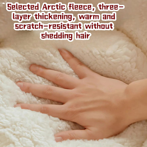 Grenz überschreitende neue Haustier produkte Vertikales Plüsch-rundes Haustier bett Weiches bequemes Hunde bett Wasch bare Matte Warmes Haustier kissen - Product Image 6