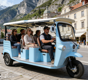 Tricycle homologué pour l'Europe, prêt à l'enregistrement, certifié CEE, facile à <span class=keywords><strong>immatriculer</strong></span>, conduire légalement en Europe pour le tourisme - Product Image 3