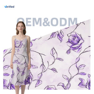 ผ้าพิมพ์ลายทอเรียบแบบใหม่ ผลิตจากใยไลโอเซลล์ เป็นมิตรต่อสิ่งแวดล้อม 100% ไลโอเซลล์ น้ำหนักเบา ระบายอากาศได้ดี เหมาะสำหรับชุดนอน ผ้าปูที่นอน และชุดเดรส - Product Image 1