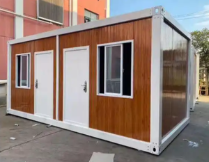 Conteneur pliable économique de 20 pieds en acier galvanisé, respirant, design moderne, pour usage hôtelier, avec garantie - Product Image 3