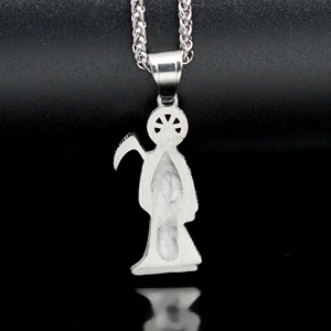 Colgante de las Reliquias de la Muerte, Collar de Santa Muerte, Colgante del Ángel de la Muerte - Product Image 3