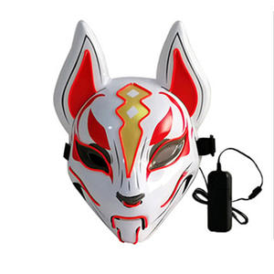Halloween Custom LED <strong>Fox</strong> <strong>Mask</strong> Glowing Plastic and Felt Face <strong>Mask</strong> for Parties TikTok and Kuaishou Style Fa Ke <strong>Mask</strong> - Product Image 5