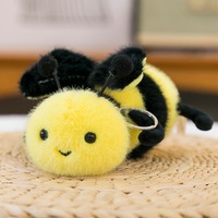 Pendentif en peluche insecte Cigales, poupée insecte, porte-clés de sac 12cm, unisexe, vente en gros, export transfrontalier, offre exclusive