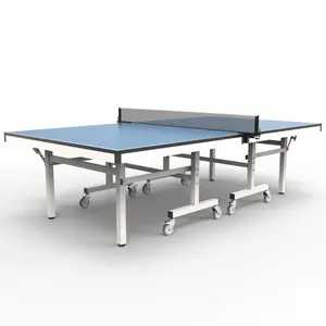 25mm Foldable Movable Pingpong Table Custom Gym Training Folding Table Tennis Tables