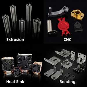 Metal Fabricated <strong>Parts</strong> CNC Rapid Prototyping Machining Services Black Anodized Metal <strong>Parts</strong> Metal Kit CNC Milling POM <strong>Parts</strong> - Product Image 4