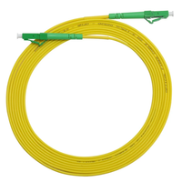 Kabel Koneksi Serat Optik LC/SC Fiber Patch Cord LC/APC-SC/APC SM Simplex 1.0m untuk Jaringan Broadband FTTH