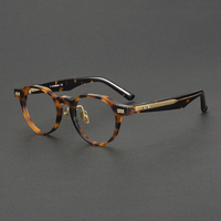 NP-750 vente en gros rétro lunettes unisexe plein cadre lunettes à la main lunettes acétate lunettes montures de lunettes
