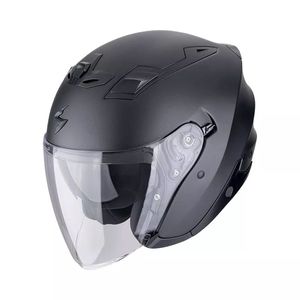 Casco Scorpion Jet Exo-Z1 Nero L in Fibra Ultra TCT per Moto - Product Image 1