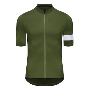 Maillot de cyclisme Zede, nouveau design, haute qualité, respirant, coupe-vent, unisexe, couleur verte, imprimé, tendance, manches trois quarts - Product Image 1