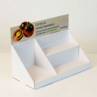 Présentoir de comptoir en carton personnalisé pour table, comptoir de vente au détail, présentoir PDQ