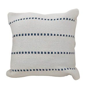 Funda de Almohada de Algodón Azul de 40x40 cm - Product Image 1